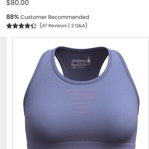 Smartwool Seamless Racerback Sports Bra